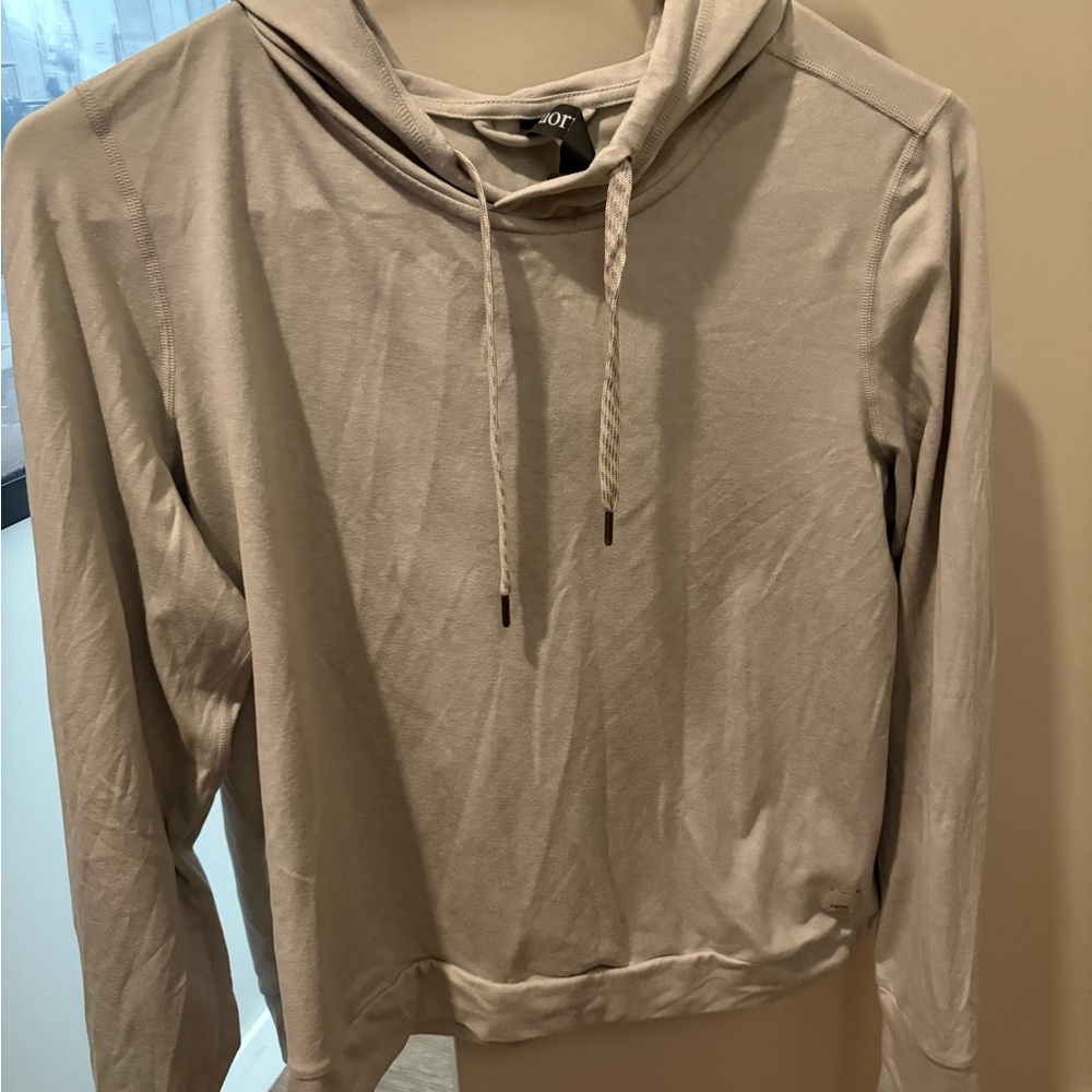 Vuori Light Gray Hoodie